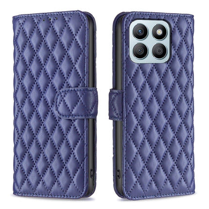 Diamond Lattice Wallet Flip Leather Phone Case, For Honor 200 Lite Global, For Honor X8b, For Honor X9b/Magic6 Lite 5G, For Honor X7b