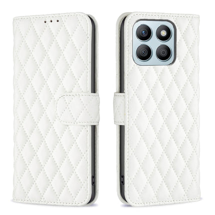 Diamond Lattice Wallet Flip Leather Phone Case, For Honor 200 Lite Global, For Honor X8b, For Honor X9b/Magic6 Lite 5G, For Honor X7b