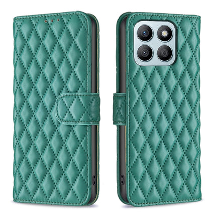 Diamond Lattice Wallet Flip Leather Phone Case, For Honor 200 Lite Global, For Honor X8b, For Honor X9b/Magic6 Lite 5G, For Honor X7b