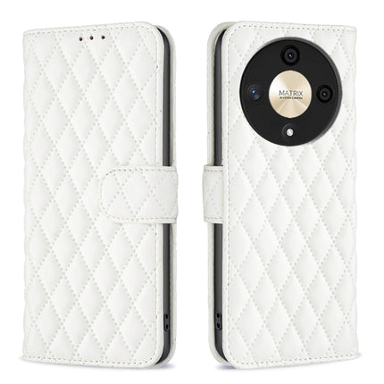 Diamond Lattice Wallet Flip Leather Phone Case, For Honor 200 Lite Global, For Honor X8b, For Honor X9b/Magic6 Lite 5G, For Honor X7b