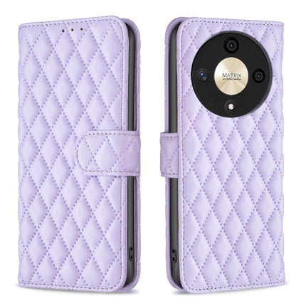 Diamond Lattice Wallet Flip Leather Phone Case, For Honor 200 Lite Global, For Honor X8b, For Honor X9b/Magic6 Lite 5G, For Honor X7b