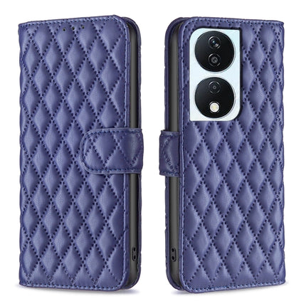 Diamond Lattice Wallet Flip Leather Phone Case, For Honor 200 Lite Global, For Honor X8b, For Honor X9b/Magic6 Lite 5G, For Honor X7b