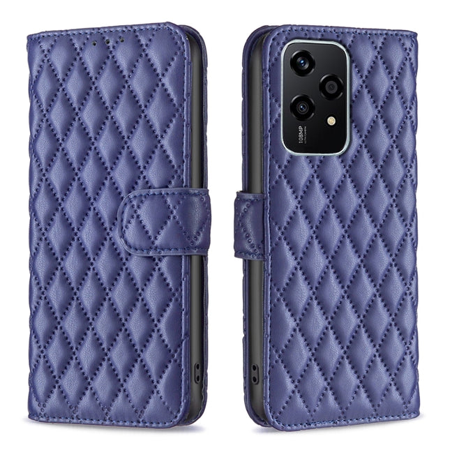 Diamond Lattice Wallet Flip Leather Phone Case, For Honor 200 Lite Global, For Honor X8b, For Honor X9b/Magic6 Lite 5G, For Honor X7b
