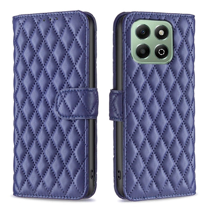 Diamond Lattice Wallet Flip Leather Phone Case, For Honor 600 Global, For Honor X6b, For Honor 200, For Honor 200 Pro