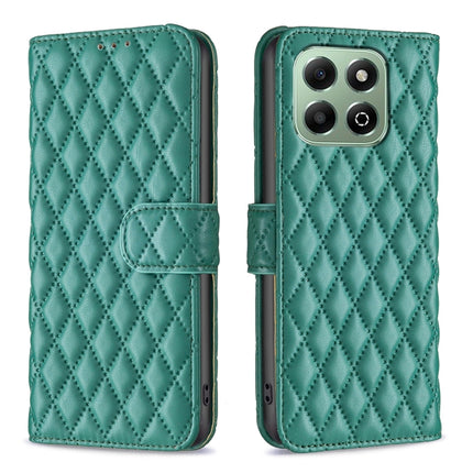 Diamond Lattice Wallet Flip Leather Phone Case, For Honor 600 Global, For Honor X6b, For Honor 200, For Honor 200 Pro