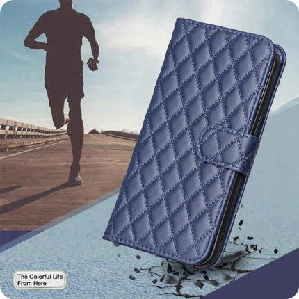 Diamond Lattice Wallet Flip Leather Phone Case, For Honor 600 Global, For Honor X6b, For Honor 200, For Honor 200 Pro