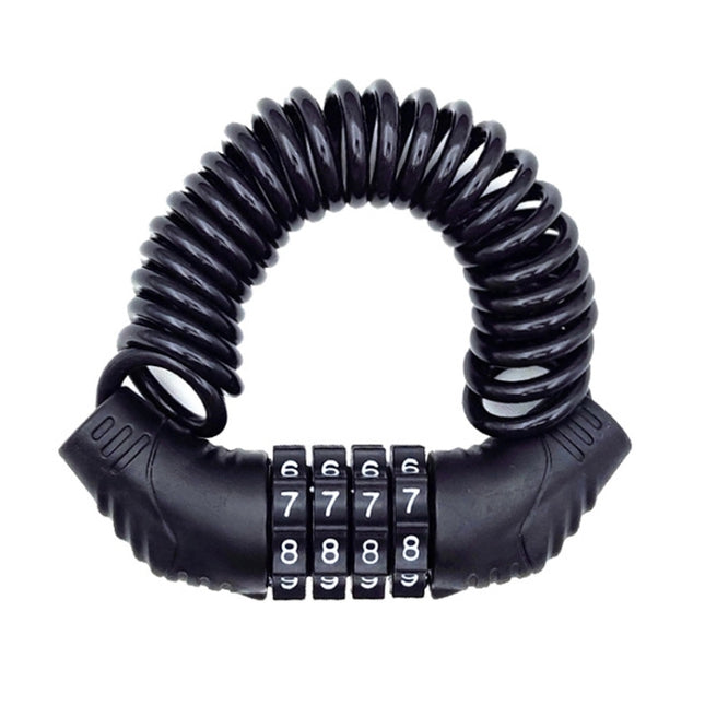 Portable Bicycle Lock Anti-theft Password Lock, 4 Digit