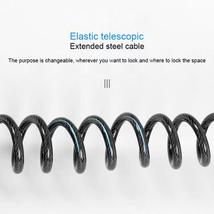 Portable Bicycle Lock Anti-theft Password Lock, 4 Digit