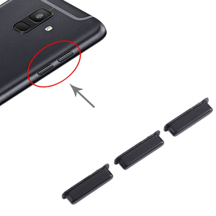 10pcs Volume Control Button, For Samsung Galaxy A6+ 2018 SM-A605, For Samsung Galaxy A6 2018 SM-A600, For Samsung Galaxy J6 SM-J600, For Samsung Galaxy J7 2017 SM-J730, For Samsung Galaxy J5 2017 SM-J530, For Samsung Galaxy J3 2017 SM-J330