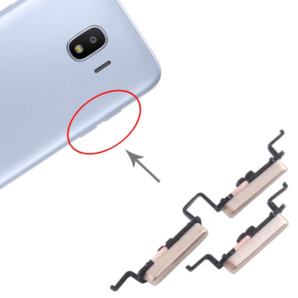 10pcs Power Button + Volume Control Button, For Samsung Galaxy J2 Core SM-J260, For Samsung Galaxy J4 SM-J400, For Samsung Galaxy J2 Pro 2018 SM-J250, For Samsung Galaxy A8 2018 SM-A530, For Samsung Galaxy A8+ 2018 SM-A730