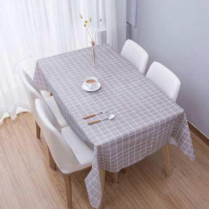 Home Tablecloth No-wash PVC Coffee Table Cloth, 137x90cm, 137x137cm, 137x152cm, 137x180cm