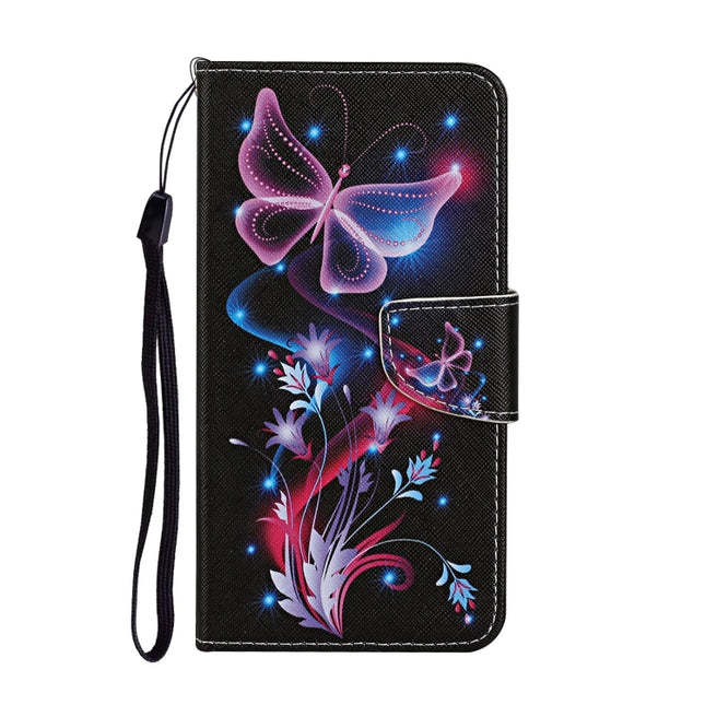 Colored Drawing Pattern Horizontal Flip Leather Case with Holder & Card Slots & Wallet, For Xiaomi Mi Note 10 Pro, For Xiaomi Mi 10 5G