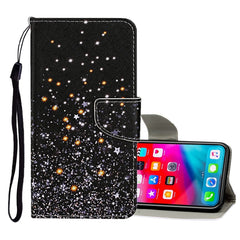 Colored Drawing Pattern Horizontal Flip Leather Case with Holder & Card Slots & Wallet, For iPhone XS Max