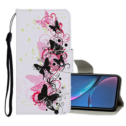Colored Drawing Pattern Horizontal Flip Leather Case with Holder & Card Slots & Wallet, For iPhone XR, For iPhone XS Max
