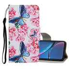 For iPhone XR / Dragonfly Flower