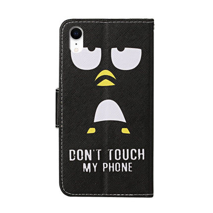 Colored Drawing Pattern Horizontal Flip Leather Case with Holder & Card Slots & Wallet, For iPhone XR, For iPhone XS Max