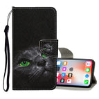 For iPhone X / XS / Schwarze Katze