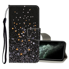 Colored Drawing Pattern Horizontal Flip Leather Case with Holder & Card Slots & Wallet, For iPhone 11 Pro Max