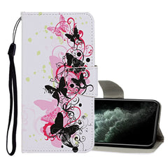 Colored Drawing Pattern Horizontal Flip Leather Case with Holder & Card Slots & Wallet, For iPhone 11 Pro Max