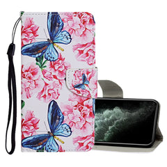 Colored Drawing Pattern Horizontal Flip Leather Case with Holder & Card Slots & Wallet, For iPhone 11 Pro Max