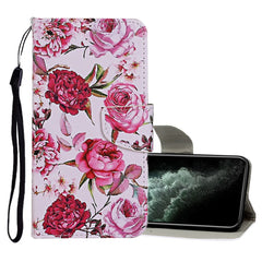 Colored Drawing Pattern Horizontal Flip Leather Case with Holder & Card Slots & Wallet, For iPhone 11 Pro Max