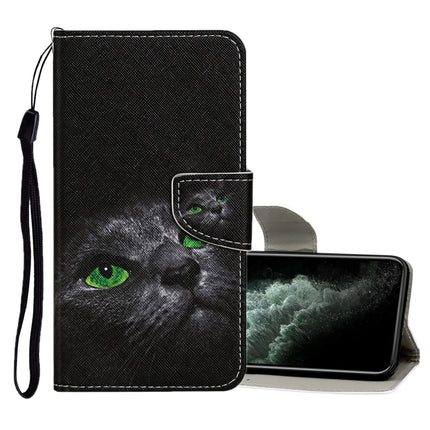 Colored Drawing Pattern Horizontal Flip Leather Case with Holder & Card Slots & Wallet, For iPhone 11 Pro Max, For iPhone X / XS