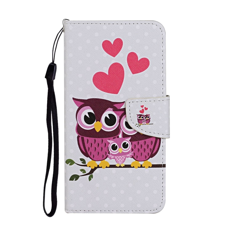 Estuche de cuero con tapa horizontal con patrón de dibujo de colores, ranuras para tarjetas y billetera, para iPhone 8 Plus/7 Plus