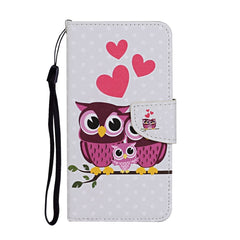 Estuche de cuero con tapa horizontal con patrón de dibujo de colores, ranuras para tarjetas y billetera, para iPhone 8 Plus/7 Plus