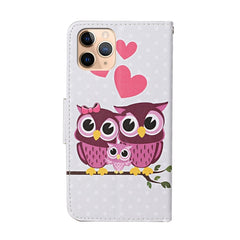 Estuche de cuero con tapa horizontal con patrón de dibujo de colores, ranuras para tarjetas y billetera, para iPhone 8 Plus/7 Plus