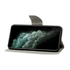 Estuche de cuero con tapa horizontal con patrón de dibujo de colores, ranuras para tarjetas y billetera, para iPhone 8 Plus/7 Plus