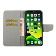 Colored Drawing Pattern Horizontal Flip Leather Case with Holder & Card Slots & Wallet, For iPhone 11 Pro