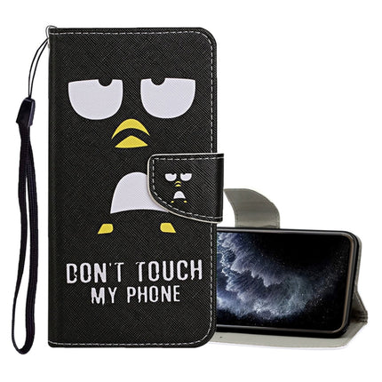 Colored Drawing Pattern Horizontal Flip Leather Case with Holder & Card Slots & Wallet, For iPhone 11, For iPhone 11 Pro