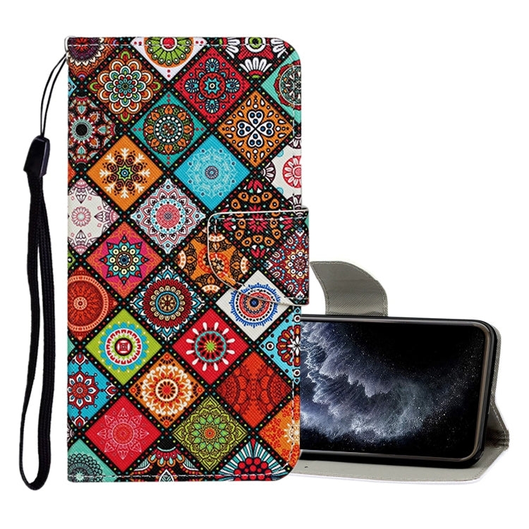 Colored Drawing Pattern Horizontal Flip Leather Case with Holder & Card Slots & Wallet, For iPhone 11, For iPhone 11 Pro