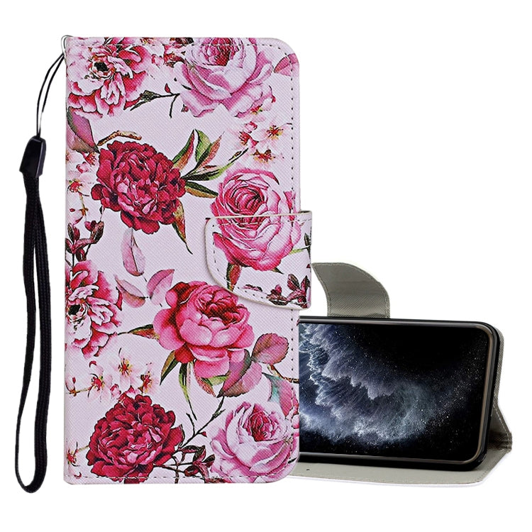 Colored Drawing Pattern Horizontal Flip Leather Case with Holder & Card Slots & Wallet, For iPhone 11, For iPhone 11 Pro
