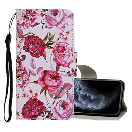 Colored Drawing Pattern Horizontal Flip Leather Case with Holder & Card Slots & Wallet, For iPhone 11, For iPhone 11 Pro