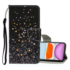 Colored Drawing Pattern Horizontal Flip Leather Case with Holder & Card Slots & Wallet, For iPhone 11