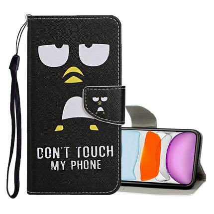 Colored Drawing Pattern Horizontal Flip Leather Case with Holder & Card Slots & Wallet, For iPhone 11, For iPhone 11 Pro