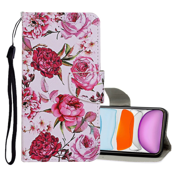 Colored Drawing Pattern Horizontal Flip Leather Case with Holder & Card Slots & Wallet, For iPhone 11, For iPhone 11 Pro