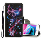 For iPhone 8 / 7 / Fluoreszierender Schmetterling