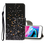 For iPhone 8 / 7 / Schwarzer fünfzackiger Stern