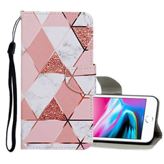 Colored Drawing Pattern Horizontal Flip Leather Case with Holder & Card Slots & Wallet, For iPhone 8 / 7