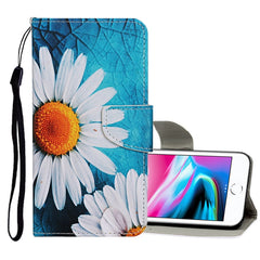 Colored Drawing Pattern Horizontal Flip Leather Case with Holder & Card Slots & Wallet, For iPhone 8 / 7