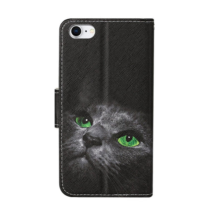 Colored Drawing Pattern Horizontal Flip Leather Case with Holder & Card Slots & Wallet, For iPhone 8 / 7, For iPhone 8 Plus / 7 Plus