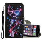 For iPhone 6 Plus / 6s Plus / Mariposa fluorescente