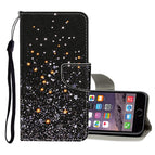 For iPhone 6 Plus / 6s Plus / Schwarzer fünfzackiger Stern