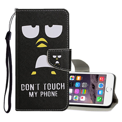 Colored Drawing Pattern Horizontal Flip Leather Case with Holder & Card Slots & Wallet, For iPhone 6 / 6s, For iPhone 6 Plus / 6s Plus