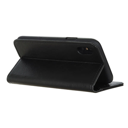 Magnetic Crazy Horse Texture Horizontal Flip Leather Case with Holder & Card Slots & Wallet, For Xiaomi Redmi 9A, For Xiaomi Redmi 9C