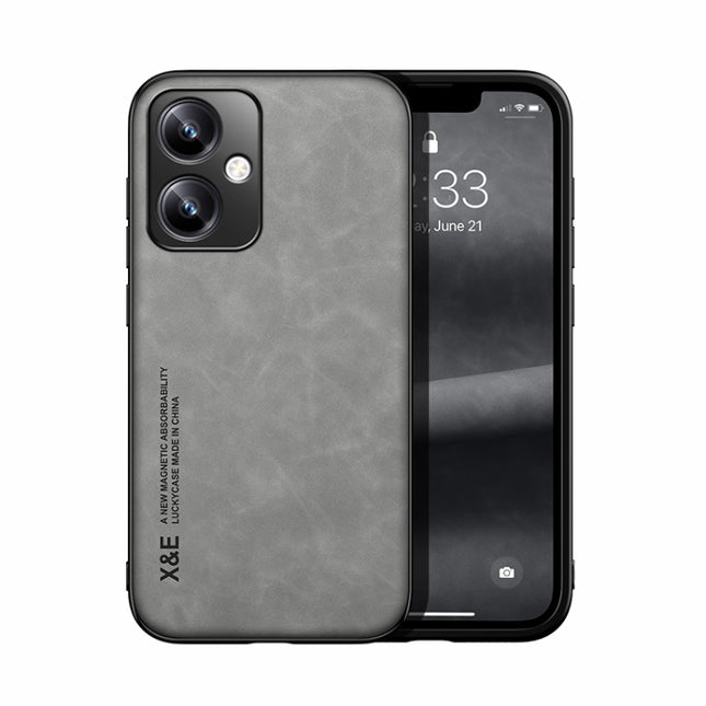 Skin Feel Magnetic Leather Back Phone Case, For vivo X100 Pro, For vivo X100, For vivo iQOO 12, For vivo V29e, For vivo V29e Global, For vivo Y35 4G / Y35+