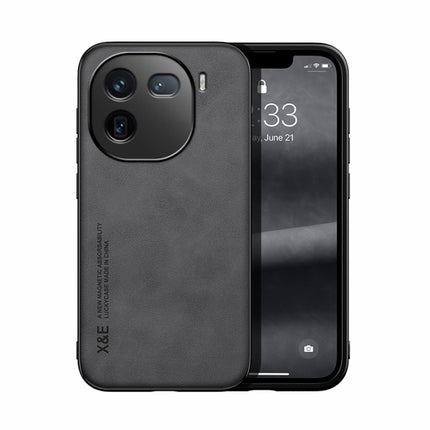Skin Feel Magnetic Leather Back Phone Case, For vivo X100 Pro, For vivo X100, For vivo iQOO 12, For vivo V29e, For vivo V29e Global, For vivo Y35 4G / Y35+