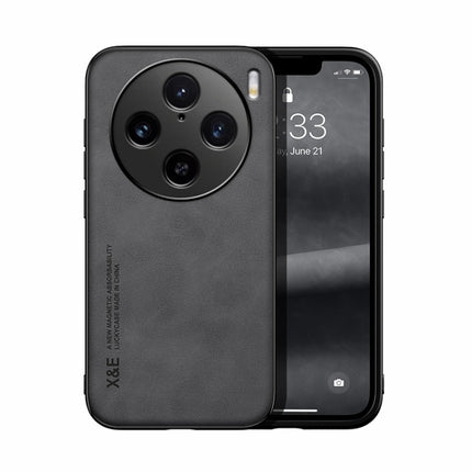 Skin Feel Magnetic Leather Back Phone Case, For vivo X100 Pro, For vivo X100, For vivo iQOO 12, For vivo V29e, For vivo V29e Global, For vivo Y35 4G / Y35+